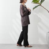 -3kg裾スリットフレアパンツ | RMAF NICE CLAUP / OLIVE des OLIVE | 詳細画像54