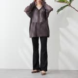 -3kg裾スリットフレアパンツ | RMAF NICE CLAUP / OLIVE des OLIVE | 詳細画像57