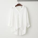 オフ | 【豊富なカラバリ】後ろレースアップタケノコタックブラウス | RMAF NICE CLAUP / OLIVE des OLIVE
