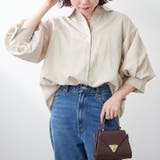 【後ろ姿も可愛く】後レースアップボリューム袖ブラウス | RMAF NICE CLAUP / OLIVE des OLIVE | 詳細画像32