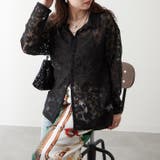 【大人のこなれ感】メッシュレースシャツ | RMAF NICE CLAUP / OLIVE des OLIVE | 詳細画像15