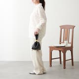 【大人のこなれ感】メッシュレースシャツ | RMAF NICE CLAUP / OLIVE des OLIVE | 詳細画像10