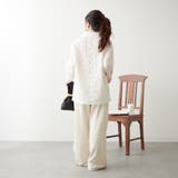 【大人のこなれ感】メッシュレースシャツ | RMAF NICE CLAUP / OLIVE des OLIVE | 詳細画像11