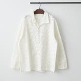 【大人のこなれ感】メッシュレースシャツ | RMAF NICE CLAUP / OLIVE des OLIVE | 詳細画像14