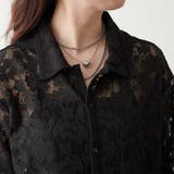 【大人のこなれ感】メッシュレースシャツ | RMAF NICE CLAUP / OLIVE des OLIVE | 詳細画像32