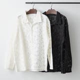 【大人のこなれ感】メッシュレースシャツ | RMAF NICE CLAUP / OLIVE des OLIVE | 詳細画像2