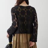 透かし編みカーデ | RMAF NICE CLAUP / OLIVE des OLIVE | 詳細画像23