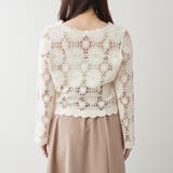 透かし編みカーデ | RMAF NICE CLAUP / OLIVE des OLIVE | 詳細画像30