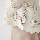 透かし編みカーデ | RMAF NICE CLAUP / OLIVE des OLIVE | 詳細画像33