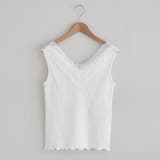 オフ | 前後2WAYテレコレースタンク | RMAF NICE CLAUP / OLIVE des OLIVE