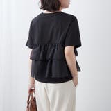 オーガンジードッキング半袖T | NICE CLAUP / OLIVE des OLIVE　OUTLET | 詳細画像25 