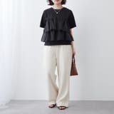 オーガンジードッキング半袖T | NICE CLAUP / OLIVE des OLIVE　OUTLET | 詳細画像27 