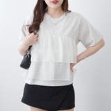 オーガンジードッキング半袖T | NICE CLAUP / OLIVE des OLIVE　OUTLET | 詳細画像32 