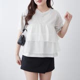 オーガンジードッキング半袖T | NICE CLAUP / OLIVE des OLIVE　OUTLET | 詳細画像33 