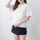 オーガンジードッキング半袖T | NICE CLAUP / OLIVE des OLIVE　OUTLET | 詳細画像34 