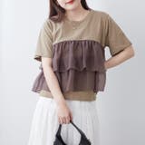 オーガンジードッキング半袖T | NICE CLAUP / OLIVE des OLIVE　OUTLET | 詳細画像41 