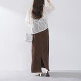 メッシュコード刺繍プルオーバー | RMAF NICE CLAUP / OLIVE des OLIVE | 詳細画像9