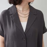 コード刺繍入りゆるテーラージャケット | RMAF NICE CLAUP / OLIVE des OLIVE | 詳細画像24
