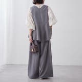 【セットアップ】新色追加!前ジップノースリブラウス+パンツ | RMAF NICE CLAUP / OLIVE des OLIVE | 詳細画像36