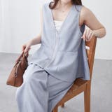 【着回し力抜群】前ZIPノースリブラウス セットアップ | RMAF NICE CLAUP / OLIVE des OLIVE | 詳細画像19