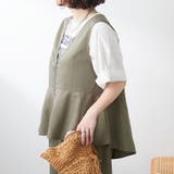【セットアップ】新色追加!前ジップノースリブラウス+パンツ | RMAF NICE CLAUP / OLIVE des OLIVE | 詳細画像29