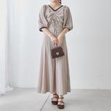 【6色展開、セットアイテム】配色カットジャガードワンピース | RMAF NICE CLAUP / OLIVE des OLIVE | 詳細画像17