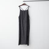 ブラック | ラメストライプタッセル付キャミワンピース | RMAF NICE CLAUP / OLIVE des OLIVE
