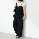 ブラック | バルーンキャミコンビネゾン | RMAF NICE CLAUP / OLIVE des OLIVE