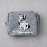 グレー | 【Web限定】アニマル刺繍ポーチ | RMAF NICE CLAUP / OLIVE des OLIVE