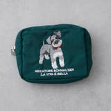 グリーン | 【Web限定】アニマル刺繍ポーチ | RMAF NICE CLAUP / OLIVE des OLIVE
