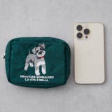 【Web限定】アニマル刺繍ポーチ | RMAF NICE CLAUP / OLIVE des OLIVE | 詳細画像2