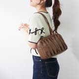 【Web限定】タック入ボストンBAG | RMAF NICE CLAUP / OLIVE des OLIVE | 詳細画像3