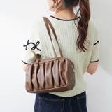 【Web限定】タック入ボストンBAG | RMAF NICE CLAUP / OLIVE des OLIVE | 詳細画像5