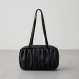 ブラック | 【Web限定】タック入ボストンBAG | RMAF NICE CLAUP / OLIVE des OLIVE