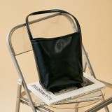 ブラック | ポーチ付合皮トートバッグ | RMAF NICE CLAUP / OLIVE des OLIVE