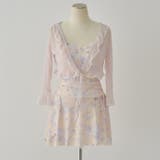 【Web限定】シアーボレロ×花柄水着2点セット | RMAF NICE CLAUP / OLIVE des OLIVE | 詳細画像1