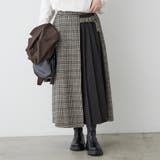 サイドプリーツスカート | RMAF　NICE CLAUP / OLIVE des OLIVE | 詳細画像10 