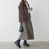 サイドプリーツスカート | RMAF　NICE CLAUP / OLIVE des OLIVE | 詳細画像17 