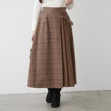 サイドプリーツスカート | RMAF　NICE CLAUP / OLIVE des OLIVE | 詳細画像2 