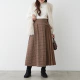 サイドプリーツスカート | RMAF　NICE CLAUP / OLIVE des OLIVE | 詳細画像6 