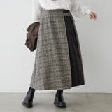 ブラック | サイドプリーツスカート | RMAF　NICE CLAUP / OLIVE des OLIVE