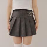 サイドベルト合皮ミニスカート | RMAF　NICE CLAUP / OLIVE des OLIVE | 詳細画像26 