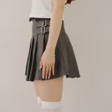 サイドベルト合皮ミニスカート | RMAF　NICE CLAUP / OLIVE des OLIVE | 詳細画像27 
