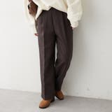 ブラウン | 裏起毛で暖かい♪アソートパンツ | RMAF　NICE CLAUP / OLIVE des OLIVE