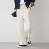 裏起毛で暖かい、コールタックパンツ | RMAF NICE CLAUP / OLIVE des OLIVE | 詳細画像9