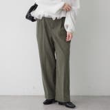 裏起毛で暖かい、コールタックパンツ | RMAF NICE CLAUP / OLIVE des OLIVE | 詳細画像17