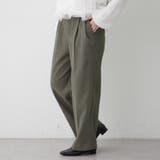 裏起毛で暖かい、コールタックパンツ | RMAF NICE CLAUP / OLIVE des OLIVE | 詳細画像18