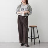 裏起毛で暖かい、コールタックパンツ | RMAF NICE CLAUP / OLIVE des OLIVE | 詳細画像6