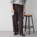 ブラウン | 裏起毛で暖かい、コールタックパンツ | RMAF NICE CLAUP / OLIVE des OLIVE