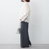 カットプリーツパンツ | RMAF NICE CLAUP / OLIVE des OLIVE | 詳細画像8